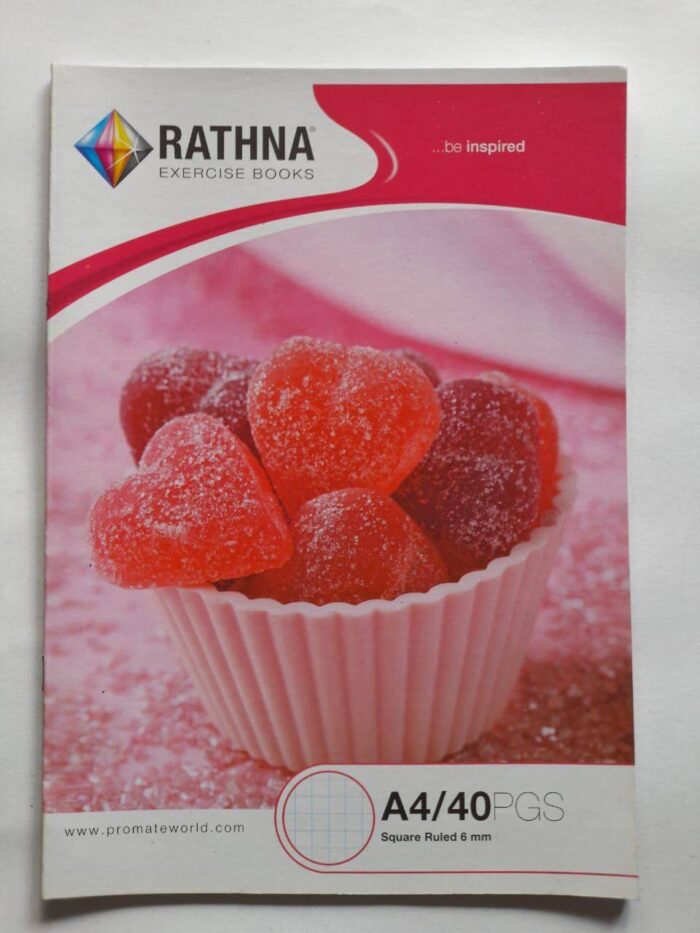 Rathna A4 CR Book Square Rule 40 Page